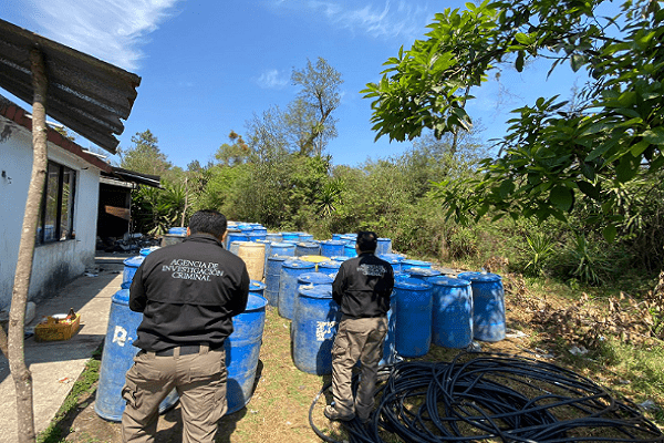 FGR Localiza 97 Tambos Con Huachicol Y Toma Clandestina En Huauchinango