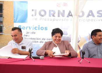 Karina Pérez Popoca arranca las Jornadas de Presupuesto Participativo en San Bernardino Tlaxcalancingo