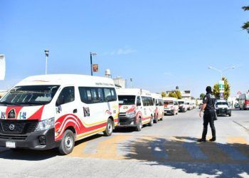 Atiende SMT manifestación de transportistas de la Ruta RS-12