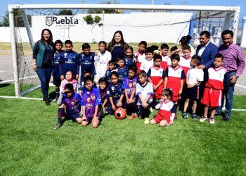 Fomentan la sana convivencia con la rehabilitación del Deportivo Rivera Anaya