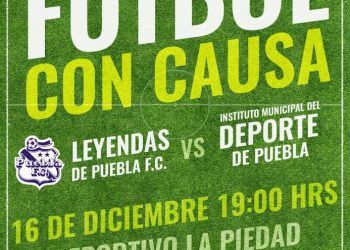 Realizarán Partido Amistoso con Causa