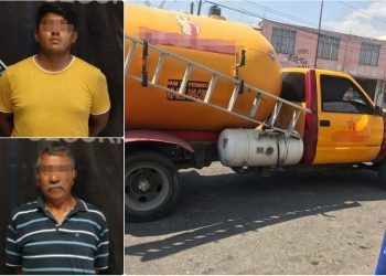 SSP Puebla detuvo a dos hombres que transportaban combustible robado