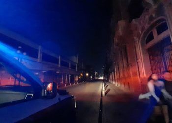 Se registra apagón en el Centro Histórico de Puebla