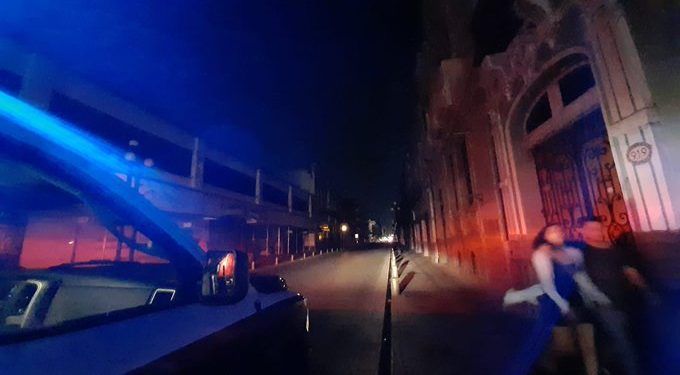 Se registra apagón en el Centro Histórico de Puebla