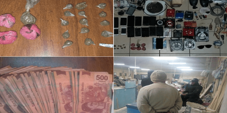 Seguridad Pública incautó marihuana y celulares en dormitorios del penal de Ciudad Serdán