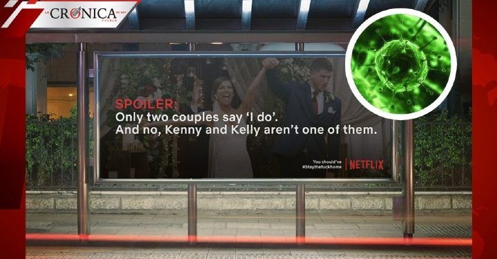 Estudiantes de Alemania tapizan con spoilers las calles para promover cuarentena