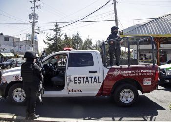 Policía Estatal y Guardia Nacional inician operativo en el mercado Morelos