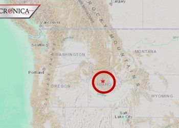 Reportan sismo de 6.4 grados en Idaho, Estados Unidos