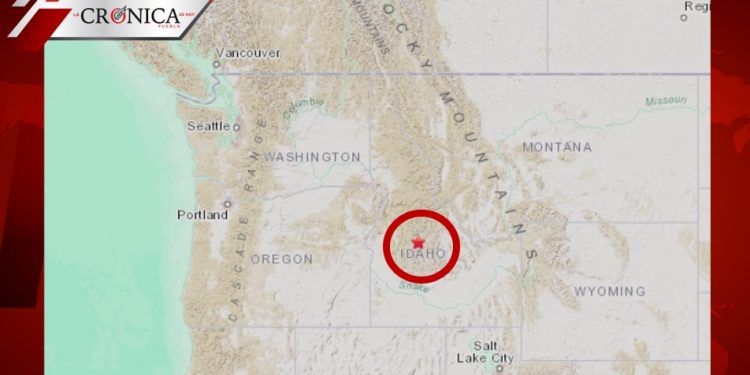 Reportan sismo de 6.4 grados en Idaho, Estados Unidos