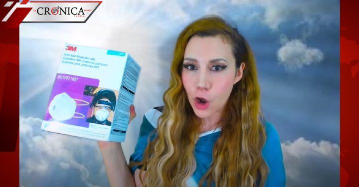 YouTuber Maire Wink gasta 60 mil pesos en cubrebocas N95 para hospitales (VIDEO)