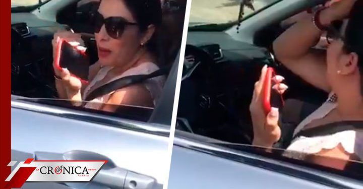 Redes nombran #LadyCasas a mujer que insultó a personal de filtro sanitario