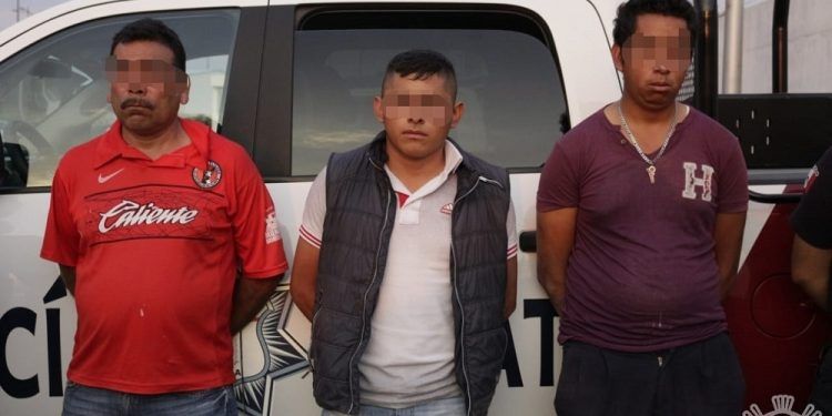 SSP Puebla capturó a asaltantes de negocios en Viveros del Valle