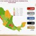 Suman 406 muertes por COVID-19 en México y 5 mil 399 casos positivos