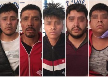 Asaltantes de camión refresquero fueron asegurados en El Verde, Puebla