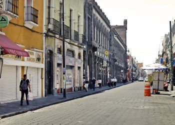 Gobernación municipal retira a 90% de ambulantes del Centro Histórico de Puebla