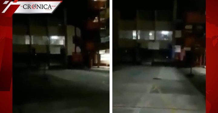 Vigilante capta a niña fantasma corriendo y risas en pasillos de escuela