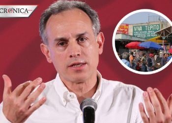 ¡Llévele, llévele! Venden piratería en Tepito sobre conferencias de López-Gatell