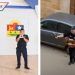 Policías bailarines: los videos de agentes animando a ciudadanos en cuarentena