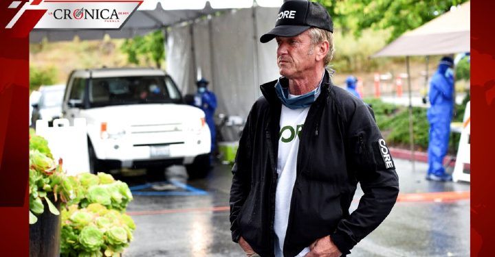 Sean Penn trabaja en iniciativa para realizar pruebas gratuitas de COVID-19