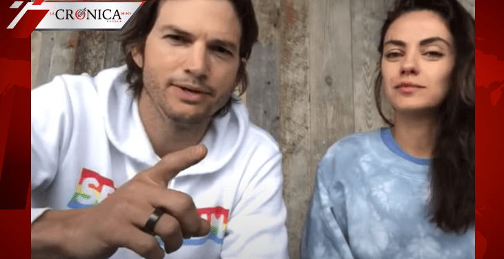 Ashton Kutcher y Mila Kunis lanzan vino para luchar contra la COVID-19