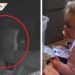Captan a supuesto fantasma cuidando a bebé en la cuna en Estados Unidos (VIDEO)