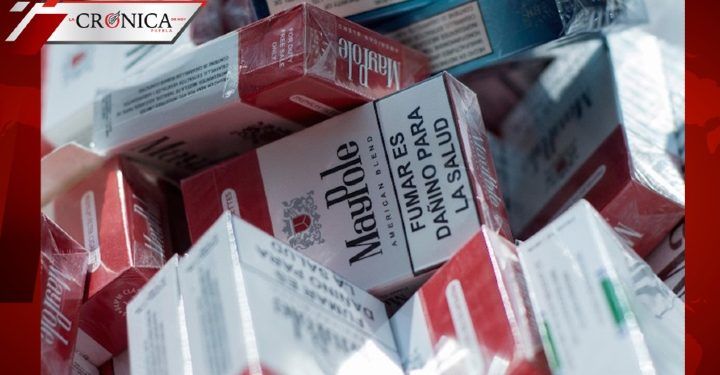 Guardia Nacional decomisa 14 mil cigarros pirata en la autopista México-Puebla