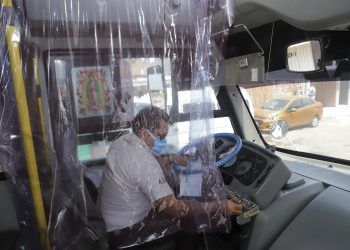 El gobierno de Puebla realiza supervisión al transporte público para garantizar seguridad