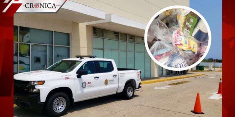 Policía detiene a supuestos criminales que entregaban despensas en Veracruz