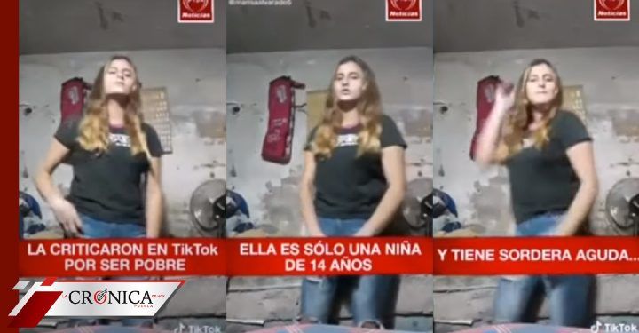 Agreden a menor sorda en TikTok por ‘ser pobre y no tener ritmo’
