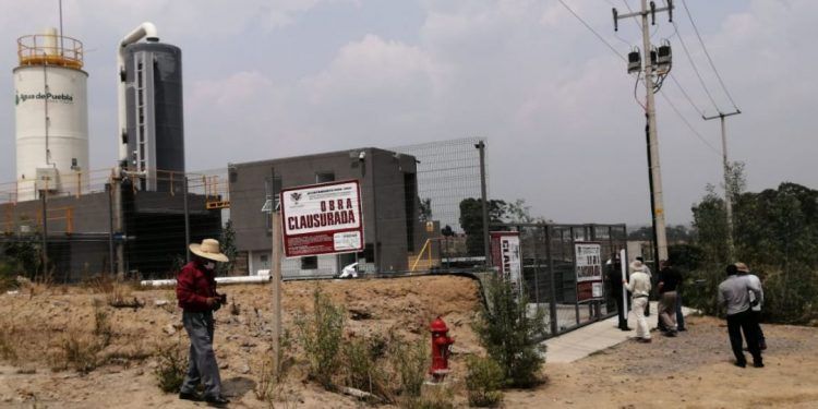 Ayuntamiento de Cuautlancingo clausura planta ablandadora de agua