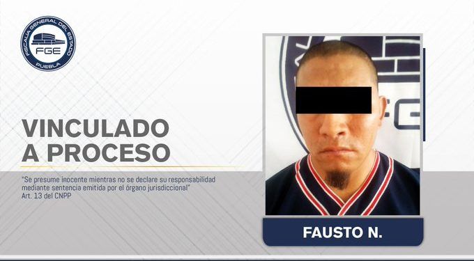 Fiscalía de Puebla procesa a presunto homicida de San Pedro Cholula