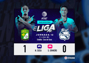 Puebla pierde ante León en fecha 12 de la eLiga MX