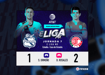 Puebla sufre tercera derrota consecutiva en eLiga MX