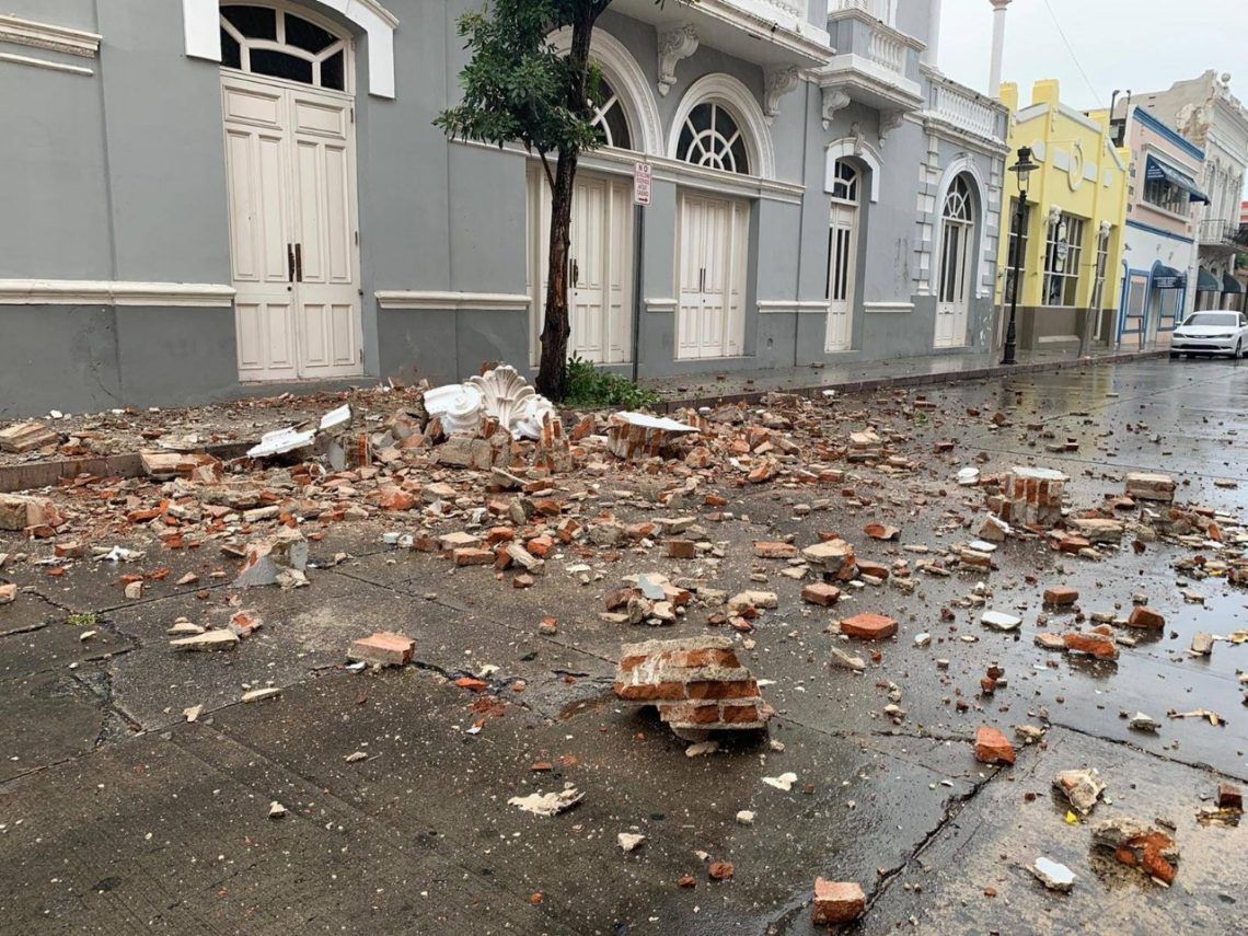 Circulan Imágenes De Los Daños Que Provocó Un Fuerte Sismo En Puerto