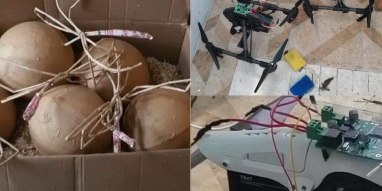 FGR confirma hallazgo de explosivos y drones tras cateos en San Andrés Cholula