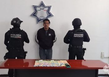 Seguridad Pública de Puebla detiene a integrante de la banda de “El Moi” en La Acocota