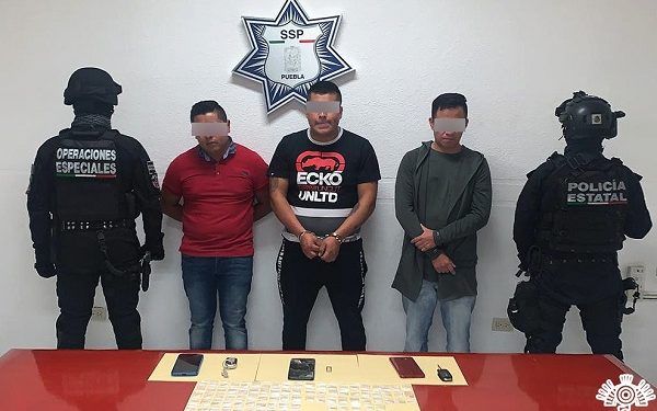 Policía Estatal captura a banda de asaltantes de tiendas departamentales en Puebla