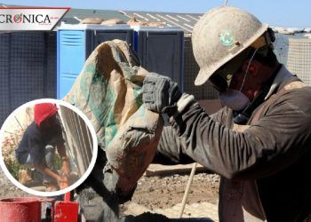 María Pérez, la mujer de 42 años que rompe los esquemas al trabajar como albañil