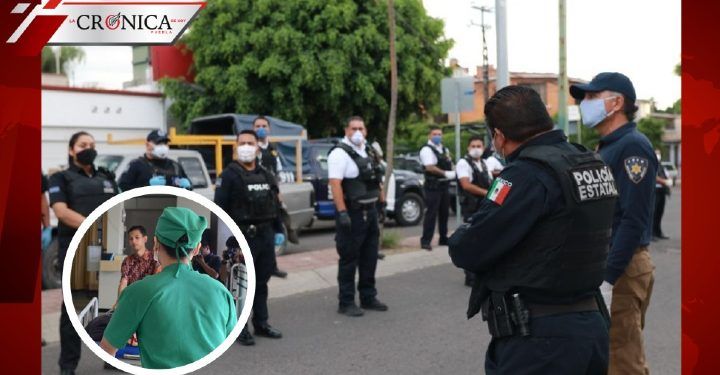 Policía detiene a sujeto por agredir a enfermera en Querétaro