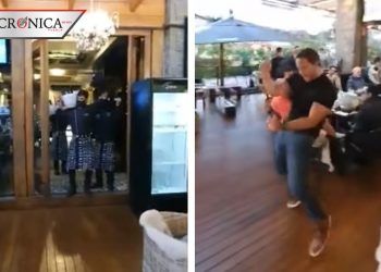 Tunden en redes a restaurante de Brasil por no tomar medidas de higiene (VIDEO)