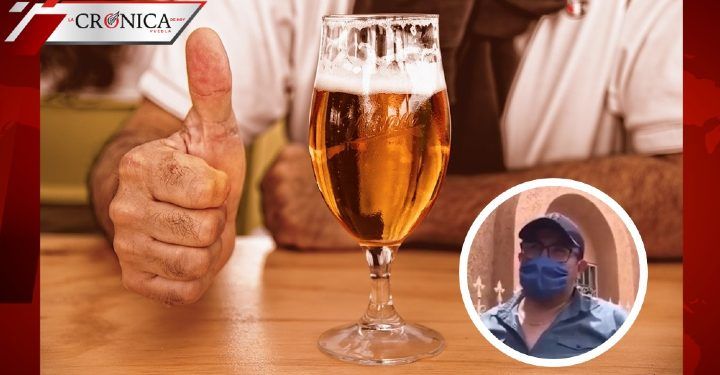 Hombre se hace viral por asegurar que el cartón con 24 cervezas le dura 8 horas