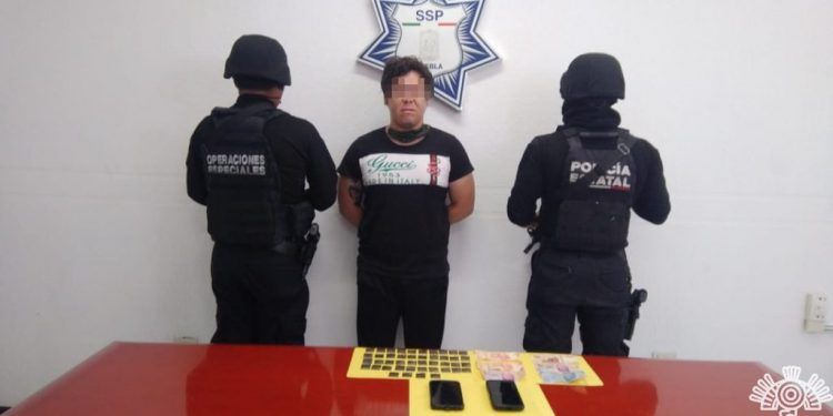 Policía Estatal detiene a «El Carnes» integrante de «La Mafia de Analco» 