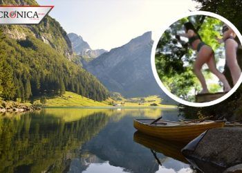 Revelan verdad sobre video de chica levitando en lago de Estados Unidos