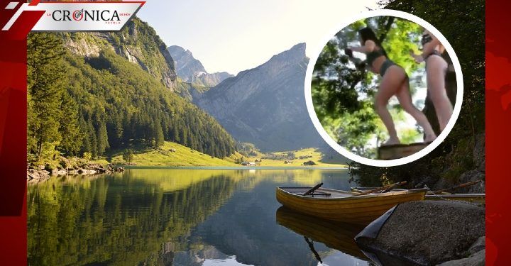 Revelan verdad sobre video de chica levitando en lago de Estados Unidos