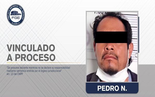 Fiscalía de Puebla vincula a proceso a homicida de un hombre en Ocoyucan