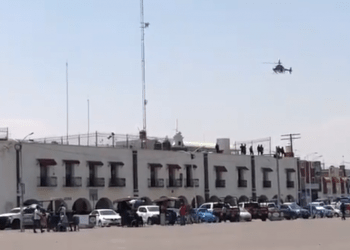 Operativo en el Cereso de Huejotzingo tras contagio de nueve internos por COVID-19