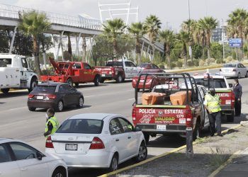 Autoridades realizan operativo para dar cumplimiento al Hoy no circula en Puebla