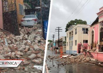 Circulan imágenes de los daños que provocó un fuerte sismo en Puerto Rico