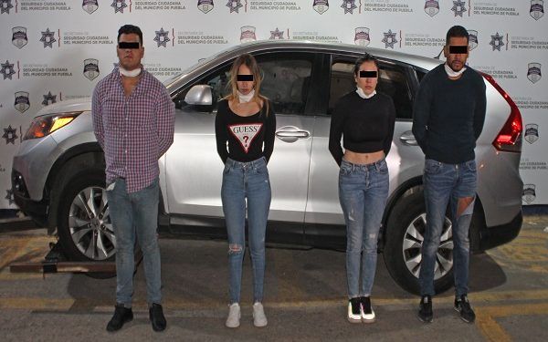 Banda de asaltantes es detenida en Puebla; delinquía en cinco estados del país