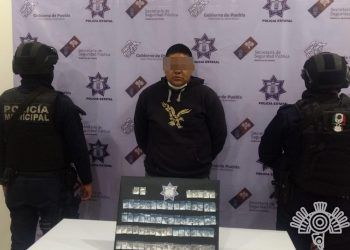 Policía Estatal detiene a «El Big Show», líder narcomenudista en Tehuacán
